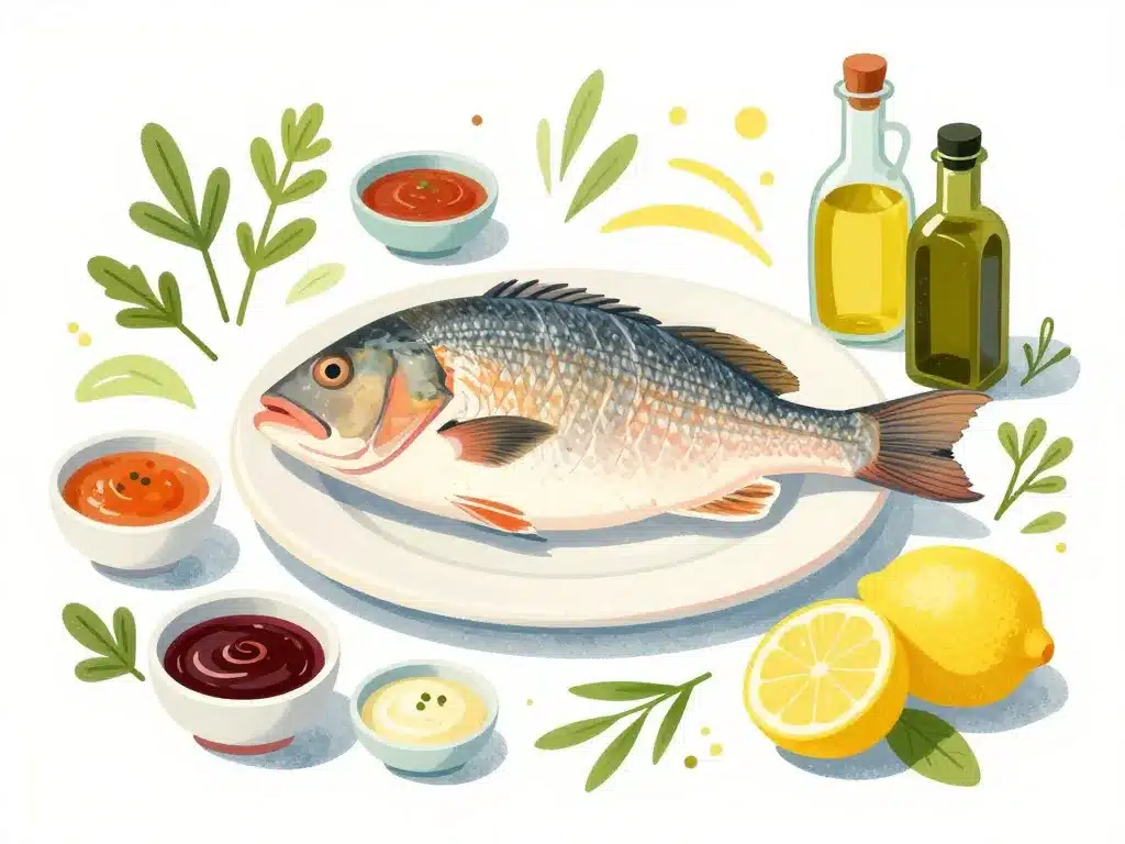 sauce dorade idées associations saveurs