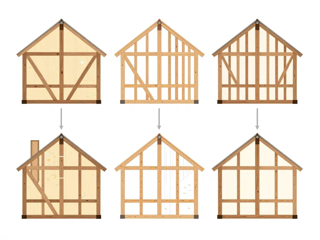 Achat bois pour colombage structure murs montage