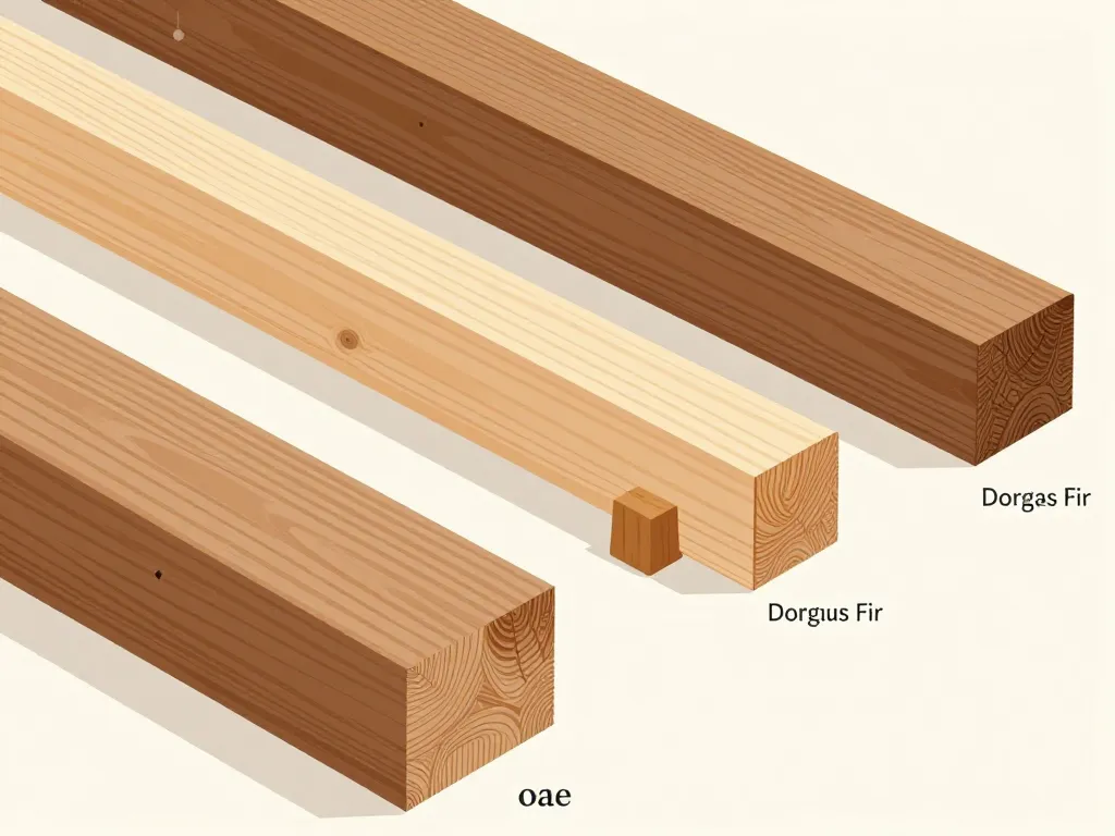 Achat bois pour colombage chêne résineux montage