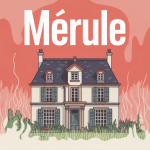 Illustration vectorielle mérule loudéac maison ancienne
