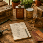 fabriquer meuble palette outils atelier
