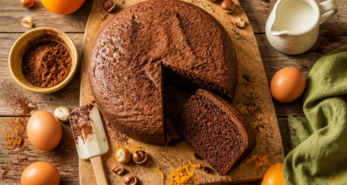 gateau cacao moelleux tranche mie aerienne