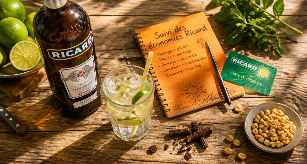 Ricard en promotion cette semaine sur table apéritif