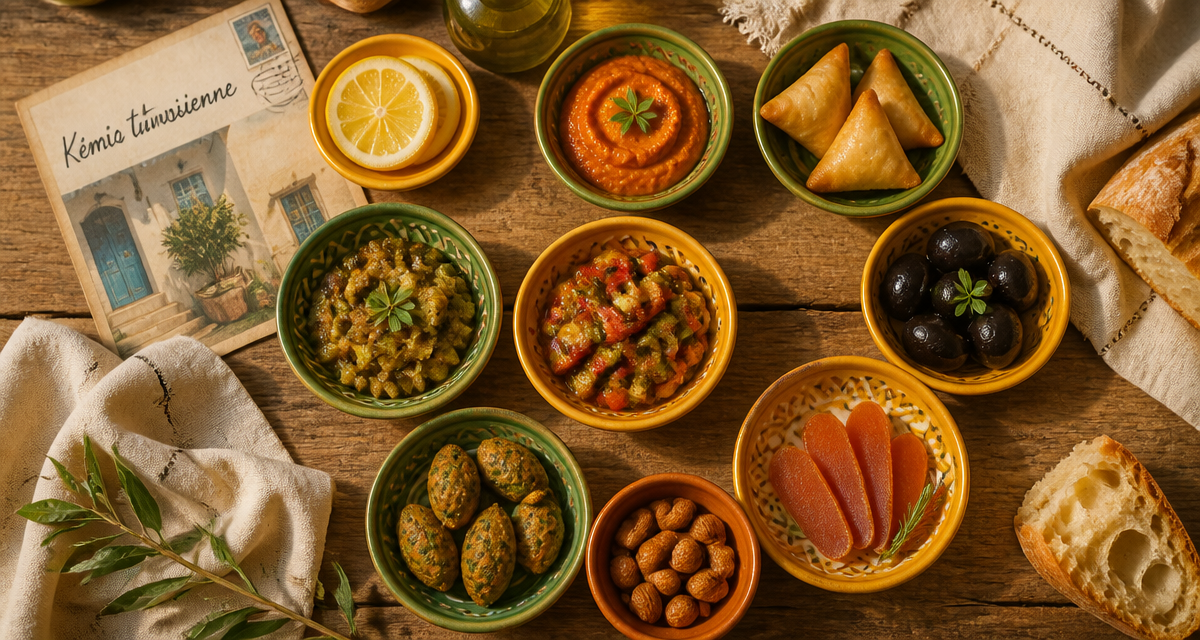kemia tunisienne assortiment apéritif