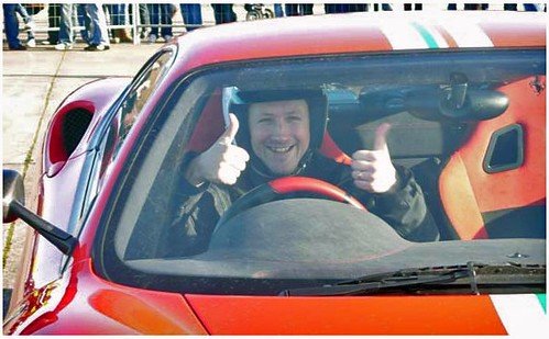 Blogger in a Supercar