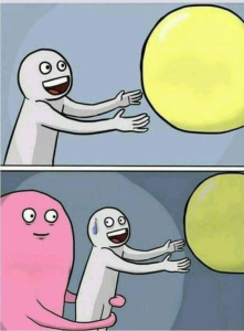 Blank Meme - (not) reaching your goals