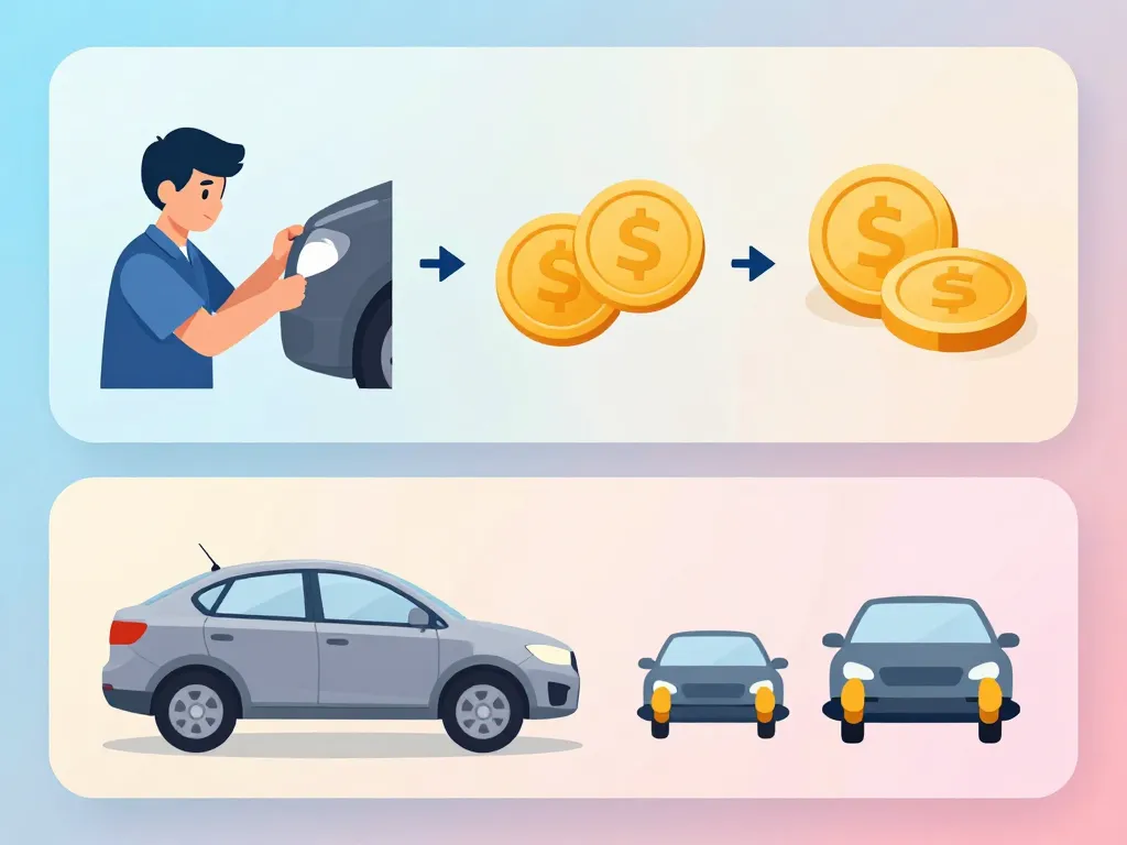 coup de portiere reparation prevention auto