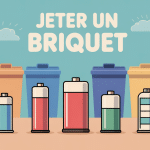 ou jeter les briquets illustration guide tri