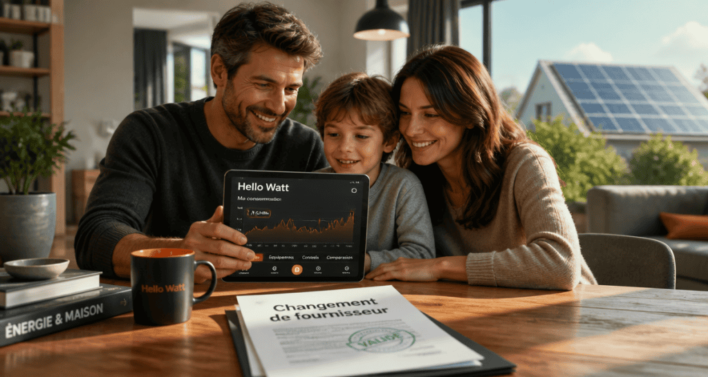 avis hello watt famille regarde application consommation