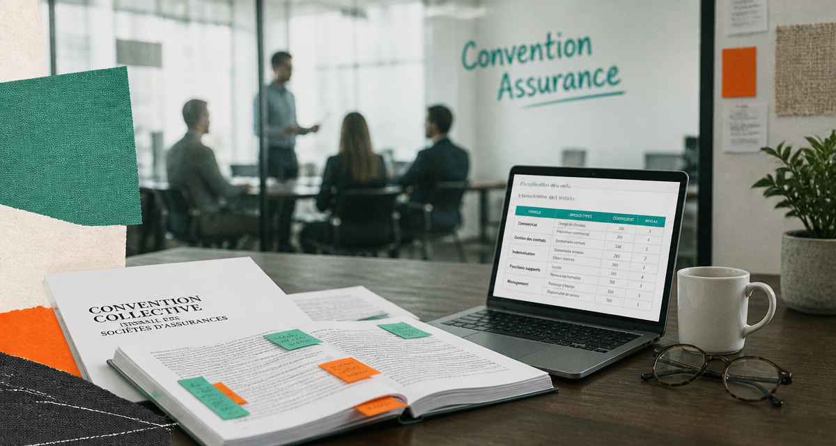 Convention collective assurance sur bureau open space