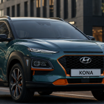 hyundai kona hybride avis trois quarts avant