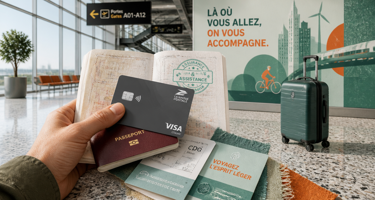 la banque postale assurance carte visa passeport