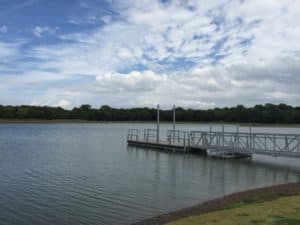 Lee Lake water and dock