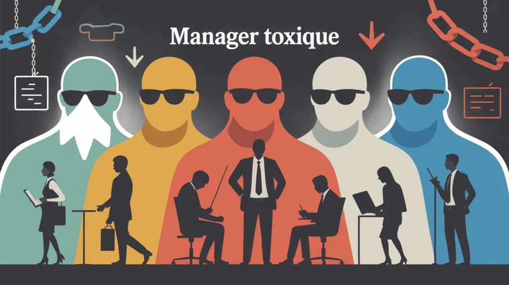 illustration les 15 commandements du manager toxique en entreprise