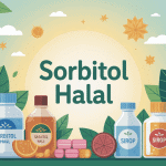 sorbitol halal illustration emballages pastilles sirop maïs
