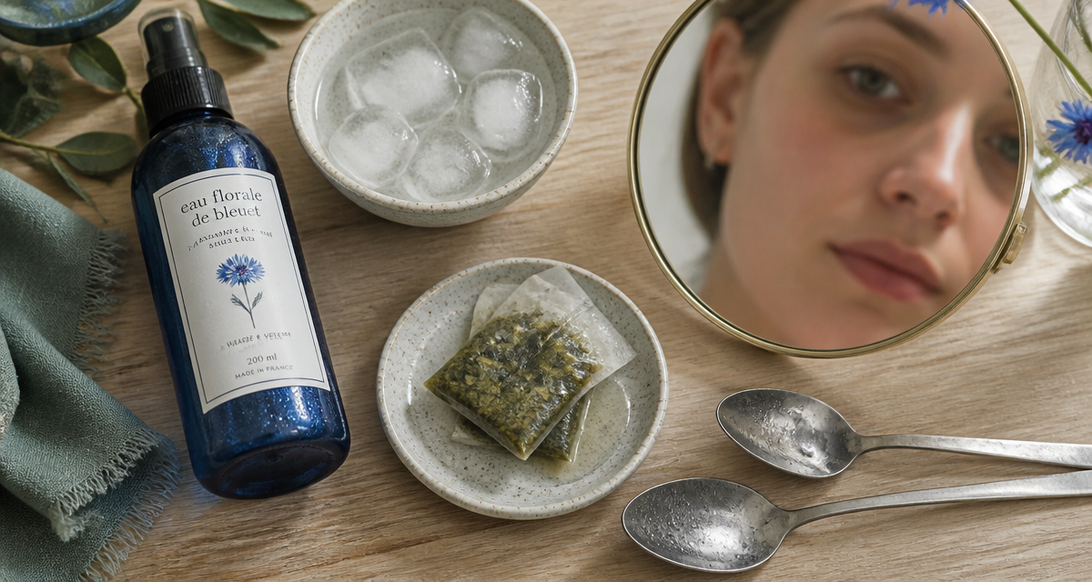 comment cacher ses cernes sans maquillage outils froid et massage