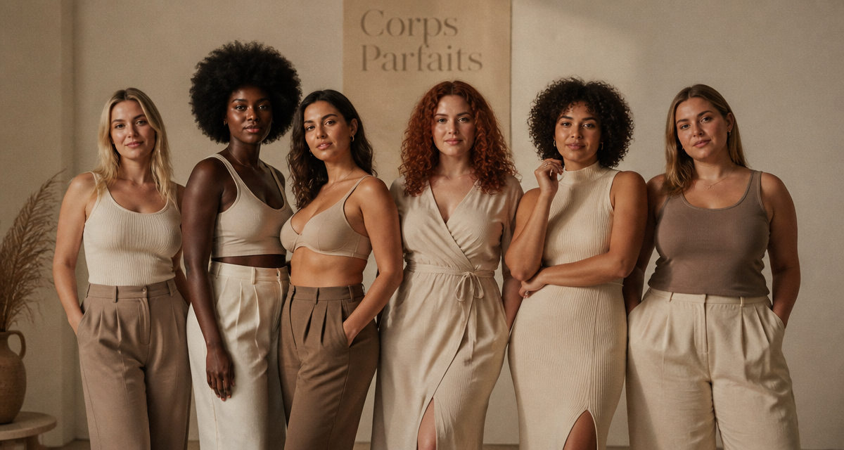 corps parfaits femme morphologies différentes