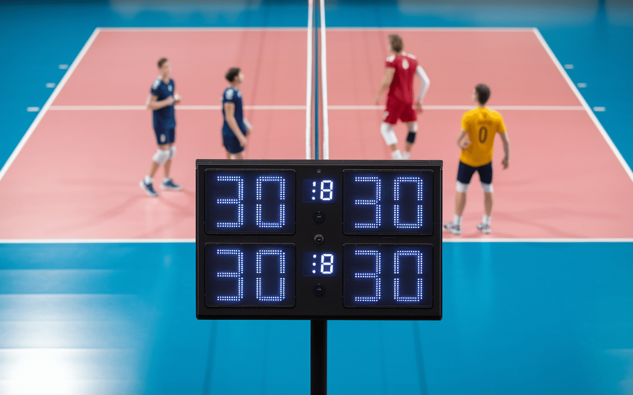 Scores matchs volleyball 3-0 3-1 3-2