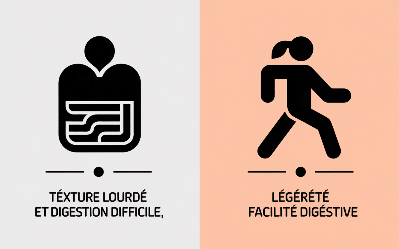 infographie avantages clear whey texture légère digestion rapide