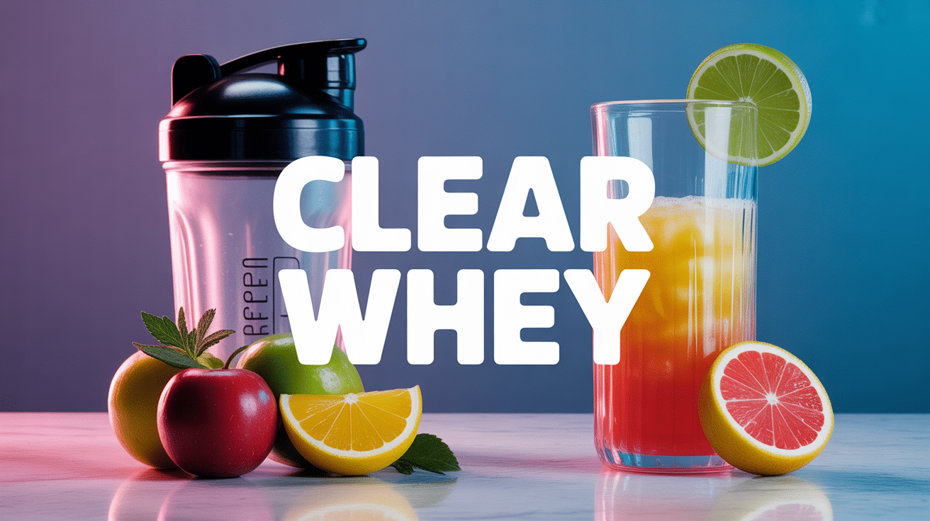 verre clear whey liquide coloré shaker haltères
