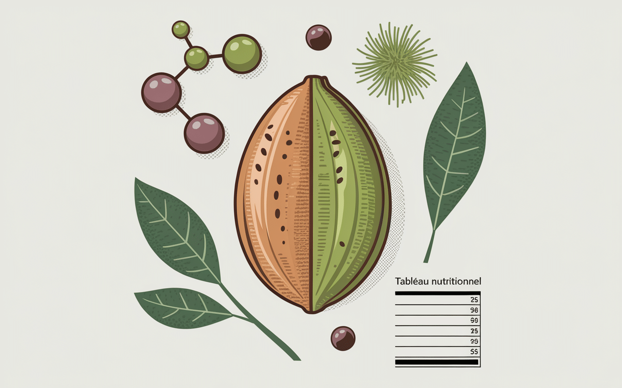 beurre de cacahuete bienfaits nutriments coupe cacahuete