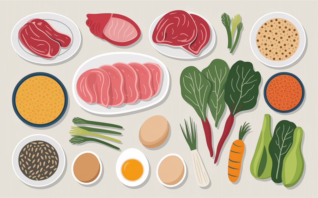 vitamine b dans quel aliment groupes aliments illustration appétissante
