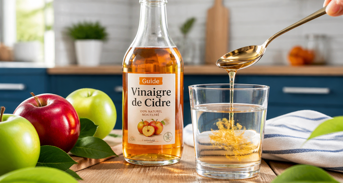 avantages et inconvenients du vinaigre de cidre en photo de cuisine