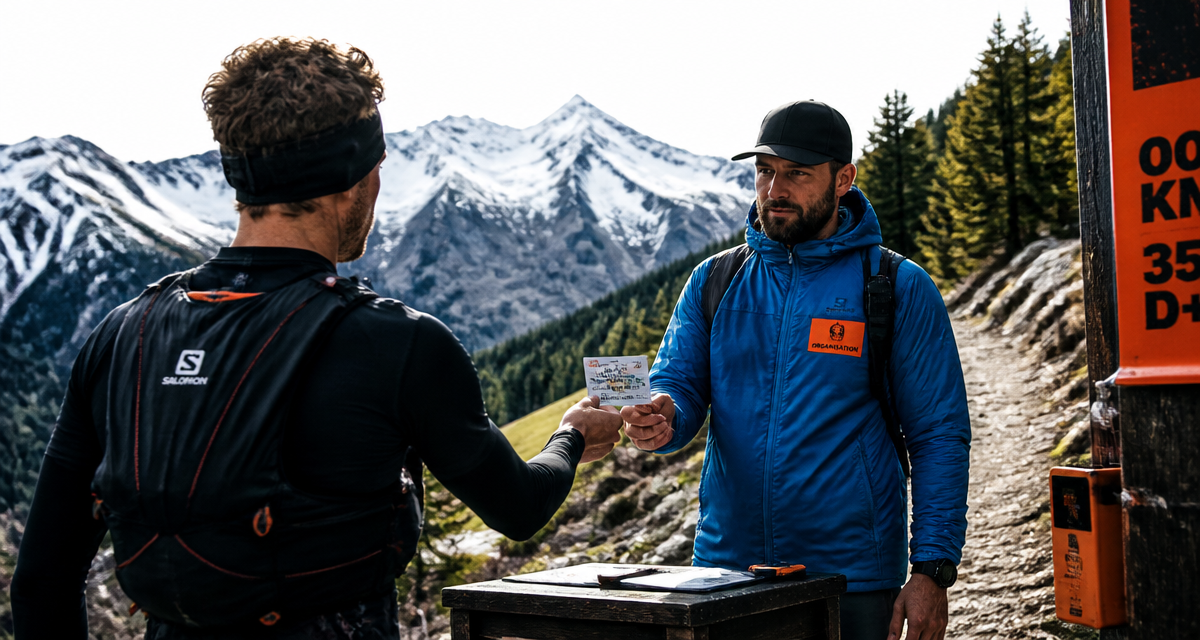carte de trail obligatoire contrôle poste montagne