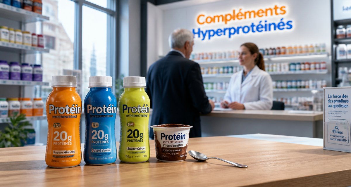 complement alimentaire hyperproteine pharmacie comptoir patient