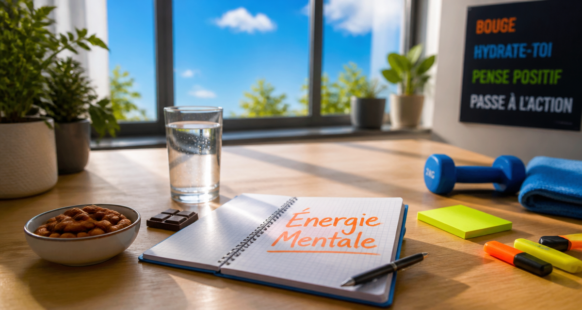 retrouver de l energie mentale avec snack sain