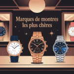illustration marque de montre les plus cher vitrines prestige