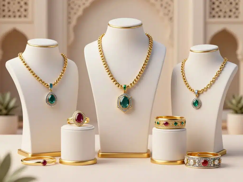Bijoux arabe colliers bagues bracelets or argent