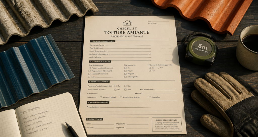éverite toiture checklist diagnostic