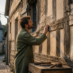 mur colombage restauré artisan