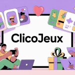Illustration Clicojeux jeux en ligne cadeaux