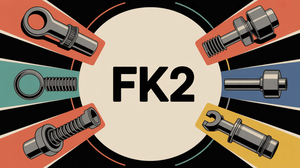 illustration du concept fk2 dans plusieurs domaines techniques