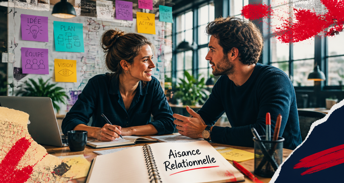 Aisance relationnelle discussion coworking
