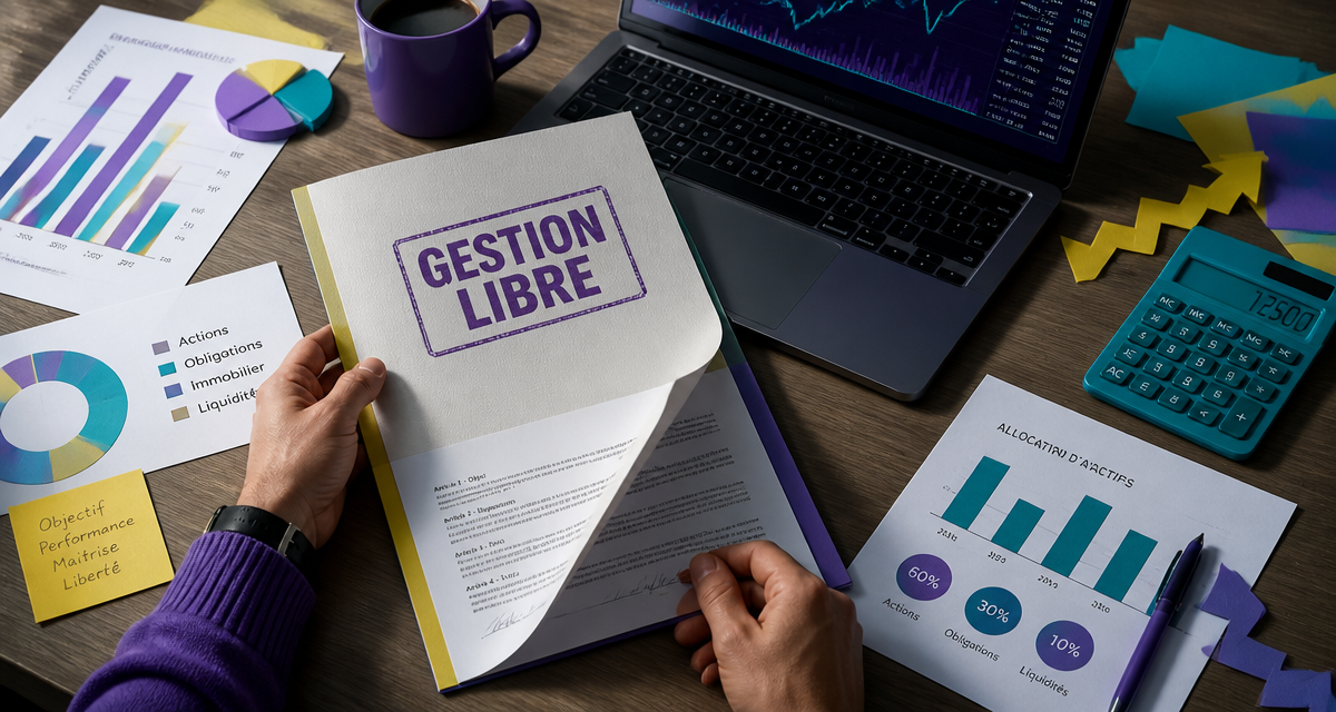 assurance vie gestion libre contrat et graphiques