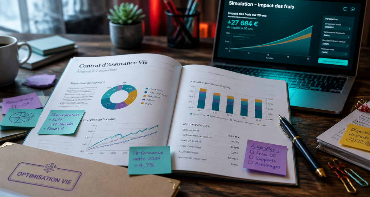 avenue des investisseurs assurance vie contrat frais graphiques