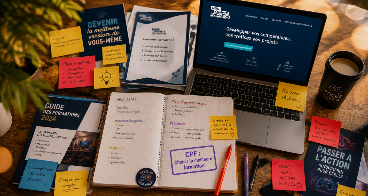 Meilleur formation CPF documents ordinateur