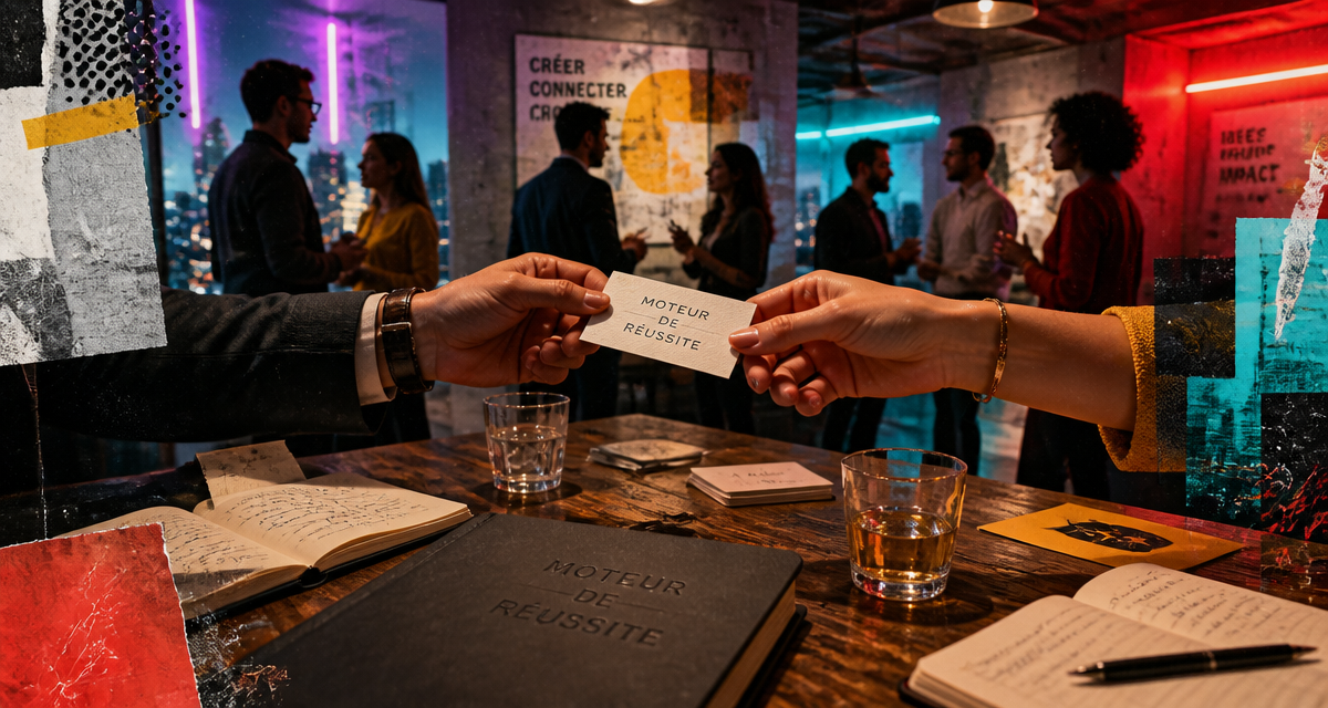 Networking c'est quoi, échange de cartes lors d'un afterwork