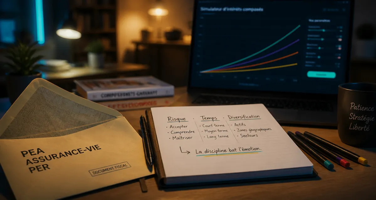 Investir pour les nuls : 3 enveloppes fiscales (PEA, assurance-vie, PER) et 50 € par mois