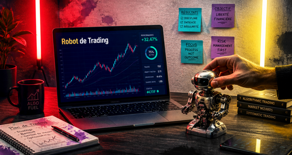 robot trading automatique graphique financier