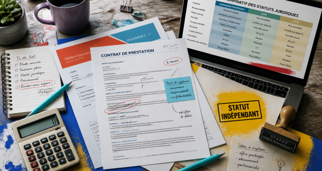travailleur indépendant ou auto entrepreneur comparatif
