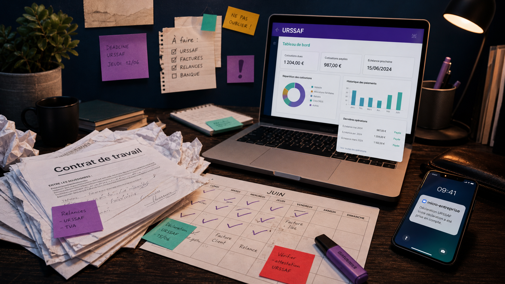 Salarié et auto entrepreneur : URSSAF, contrat, seuils