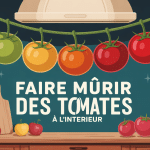 faire murir des tomates à l'intérieur illustration cuisine
