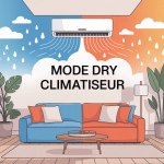 Fonctionnement du mode dry climatiseur air sec et humide