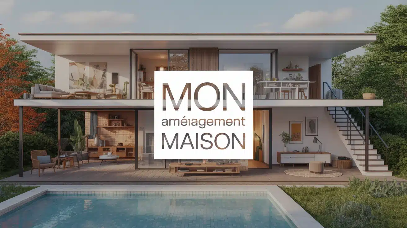 mon amenagement maison illustration intérieur extérieur