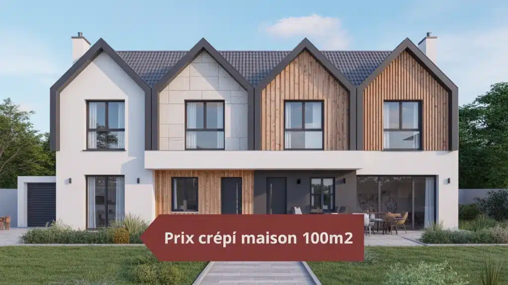 prix crepi maison 100m2 illustration finitions