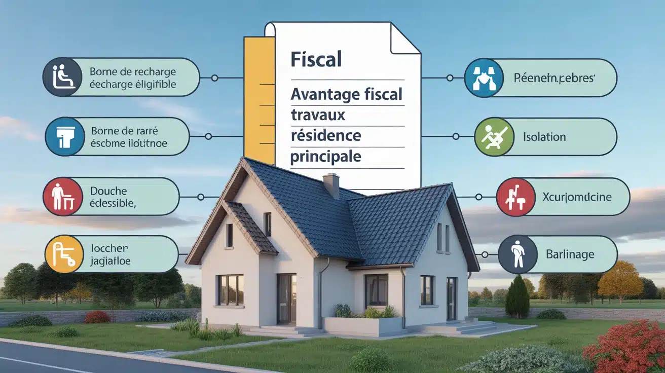 travaux déductibles impôts résidence principale 2024 icônes travaux fiscaux